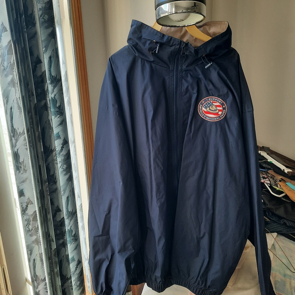 Men's windbreaker National Parks jacket